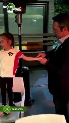 Ali Koç, Acun Ilıcalı'nın kızı Melisa ile oyun oynadı