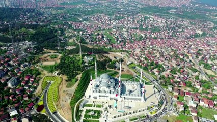 DRONE - Büyük Çamlıca Camisi açılıyor (2) - İSTANBUL
