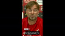 'Unlikely' title play-off with City would be fitting end to season - Klopp