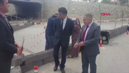 Manisa Arazi Sahibi İkna Edilince Alt Geçit Tekrar Trafiğe Açıldı