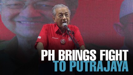 GE14 flashback:  NEWS: Thousands throng PH rally in Putrajaya