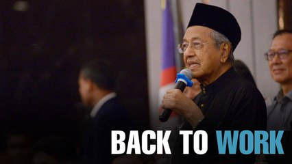 GE14 flashback: NEWS: Back to Work