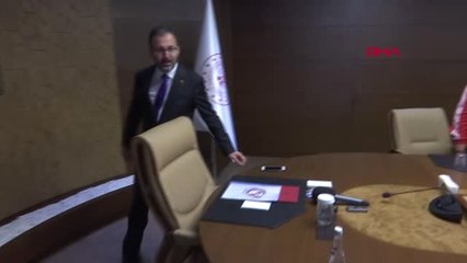 Spor Bakan Kasapoğlu Milli Haltercileri Kabul Etti