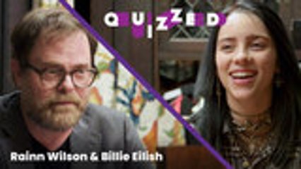 Rainn Wilson Quizzes Billie EIlish on ‘The Office’ Trivia | Billboard