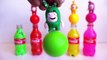 Balloons Bottles with Beads and Balls Pj Masks Surprise Toys - Learn Colors Pj Masks Oddbods Toys