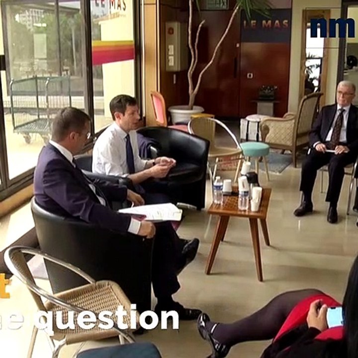 François-Xavier Bellamy face aux lecteurs de Nice-Matin