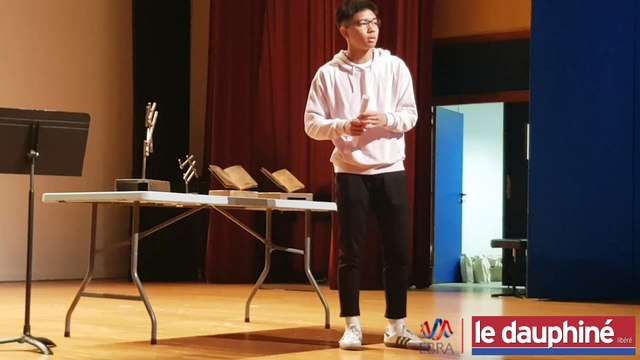 VALENCE Enzo Cacci, vainqueur du premier concours d’éloquence inter-établissements