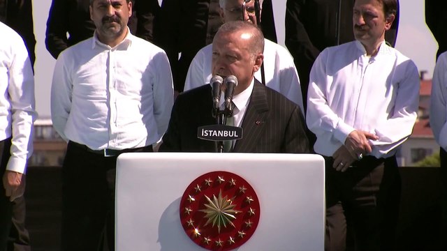 Büyük Çamlıca Camisi açılıyor - Cumhurbaşkanı Erdoğan (4) - İSTANBUL