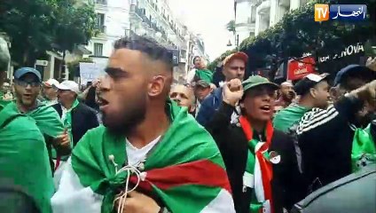 العاصمة: متظاهرون في مسيرة الجمعة الحادية عشر بشعار "ماراناش حابسين في رمضان خارجين  "