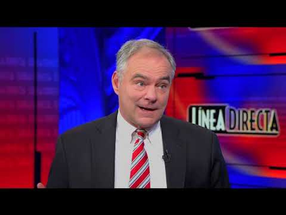Entrevista con el Senador Tim Kaine