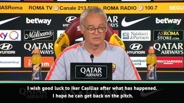 Ranieri wishes Casillas good luck