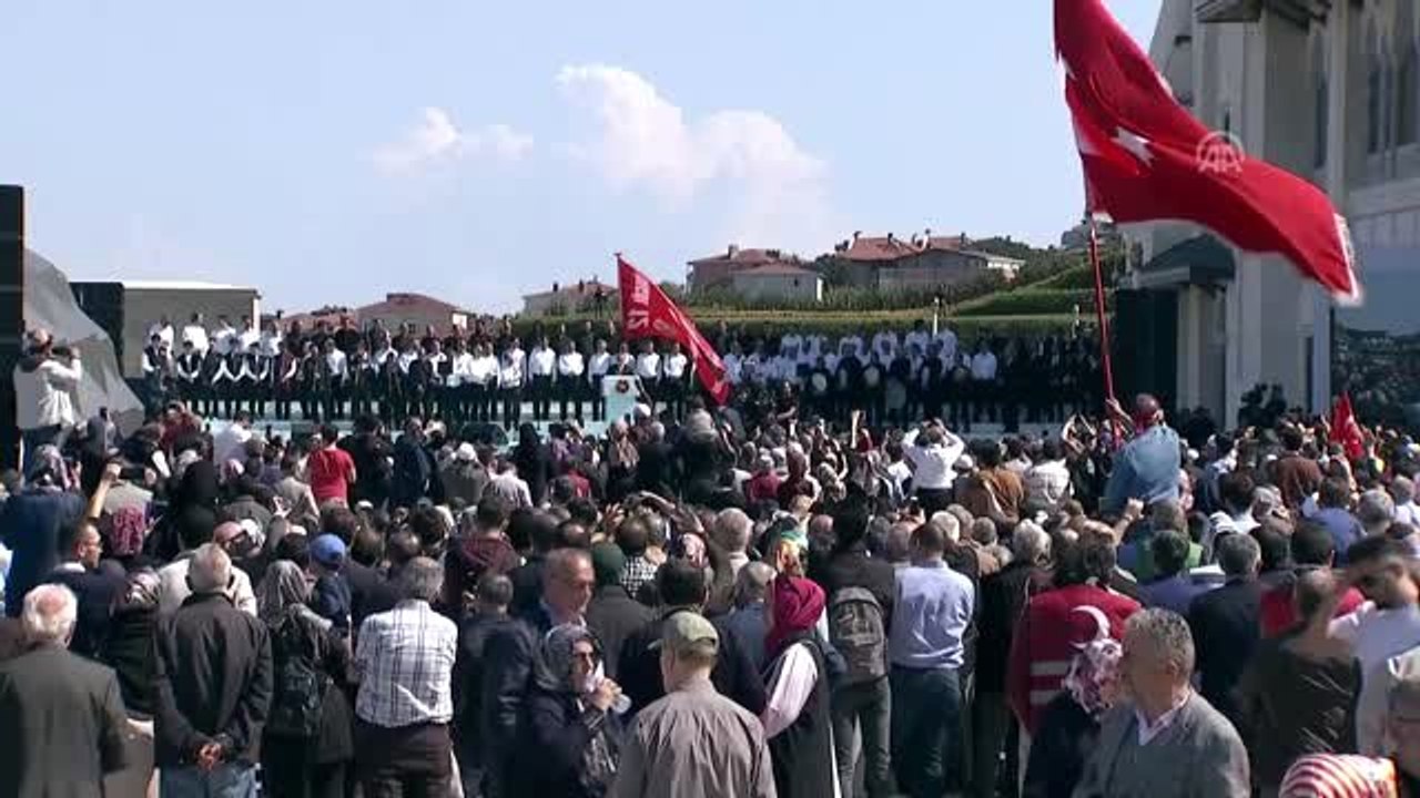 Büyük Çamlıca Camisi Açılıyor - Cumhurbaşkanı Erdoğan (2)