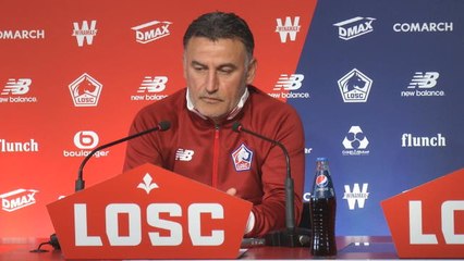 35e j. - Galtier : "Pour nous, le match contre Lyon n'est pas capital"