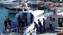 Balıkesir Ayvalık Kaçakları Taşıyan Tekne Battı Sahil Güvenlik Kurtarma-2