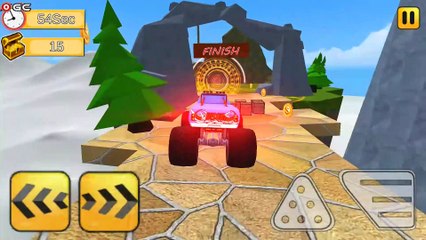 Monster Truck 2019 - Mountain Stunt Drive  - Impossible Race - Android gameplay FHD #2
