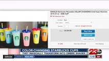 Color-changing Starbucks cups