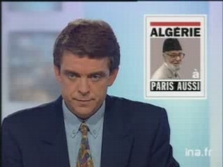 Jt 120795  Assassinat SAHRAOUI a Paris