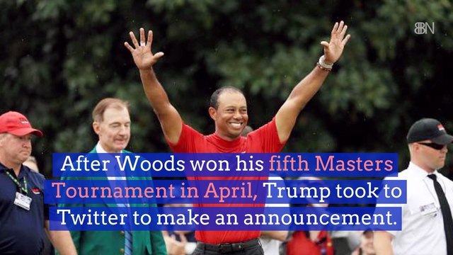 Tiger Woods Heads To The White House