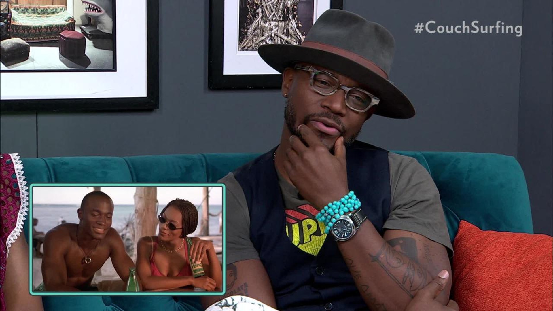 Angela Bassett Jokingly Ate Cheetos and Smoked Cigarettes Before Kissing  Taye Diggs in ‘How Stella Got Her Groove Back’