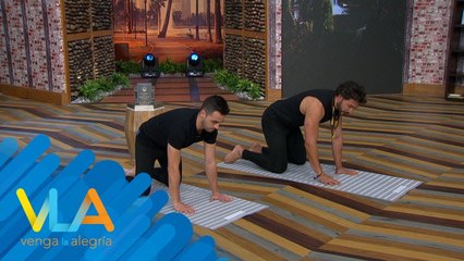 ¡Martín Ricca se RELAJÓ en Flexiones y Reflexiones! | Venga la Alegría