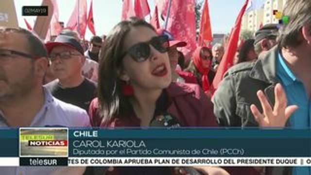 Movimientos sociales de Chile expresan su solidaridad con Venezuela
