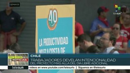Chile: pdte. Piñera presenta segundo proyecto de reforma laboral