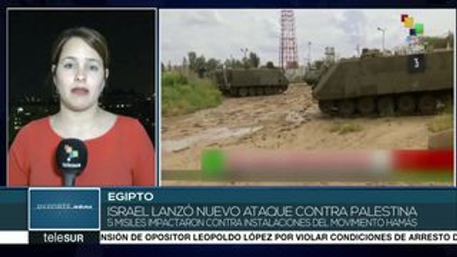 Se registran en Gaza nuevos ataques aéreos de Israel