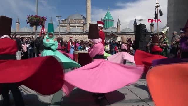 Konya Mevlana'nın Konya'ya Göç Etmesinin 791'inci Yılı Kutlandı