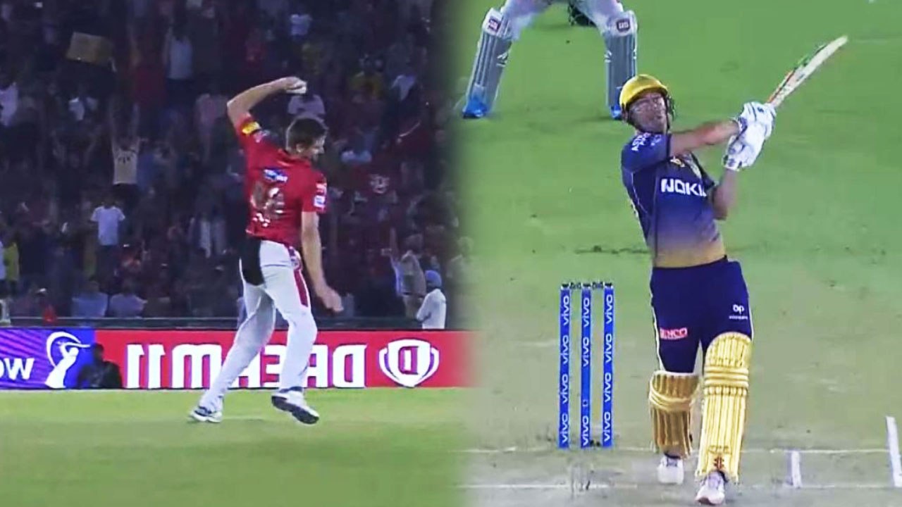 IPL 2019 KKR vs KXIP: Chris Lynn falls to Andrew Tye after blistering 46 | वनइंडिया हिंदी