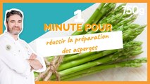 1 min pour... Réussir la préparation des asperges vertes - 750g