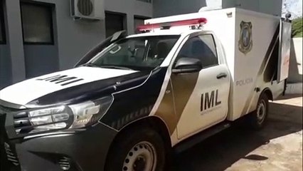 Corpo de homem dá entrada no IML de Cascavel