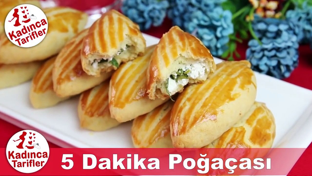 5 Dakika Poğaçası Tarifi - Mayasız Kolay Poğaça Tarifi - Kadınca Tarifler
