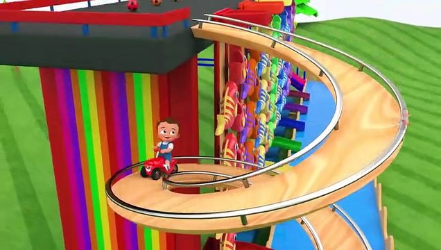 Bowling Pins Tumbling Toy Set Play 3D - Little Baby Fun Learning Colors for Children Kids Edu