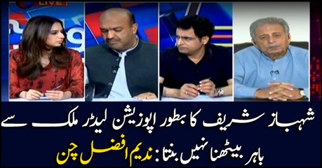 Leader of the Opposition should not extend stay abroad: Nadeem Afzal Chan