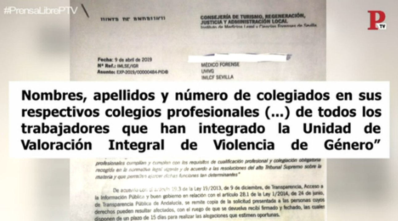 Vox se hace con su lista negra en Andalucía: la lista de médicos, psicólogos y asistentes que trabajan en la lucha contra la violencia de género
