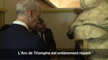 L'Arc de Triomphe entièrement réparé, à temps pour le 8 Mai