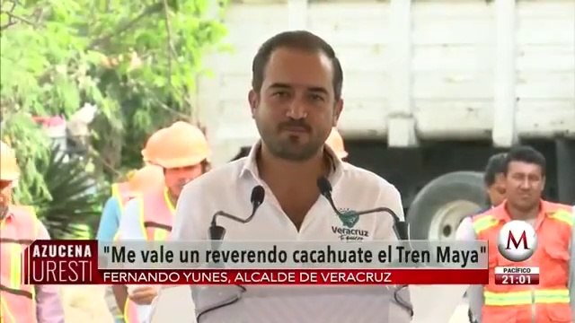 El Tren Maya me vale madre : Fernando Yunes Marquez
