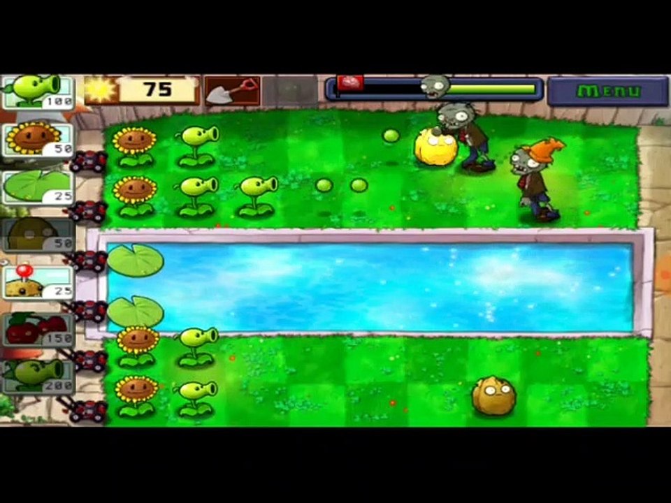 Plants vs Zombies Level  3-1