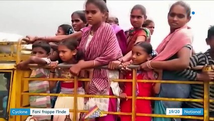 Inde : le cyclone Fani frappe l'Inde