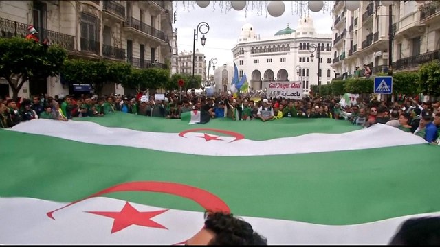 'You must go' Algerians tell leaders at mass demonstration-