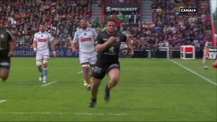 Toulouse / Pau : L'essai de Marchand face à Pau