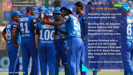 IPL 2019 DC vs RR Highlights: Delhi beat Mumbai by 5 wickets to go second on the points table