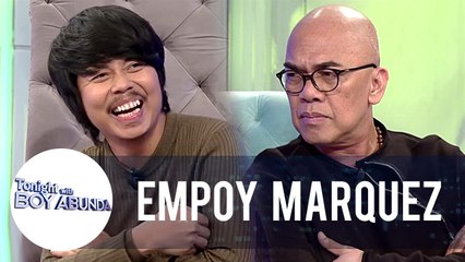 Empoy reacts on people saying that he looks like John Lloyd | TWBA