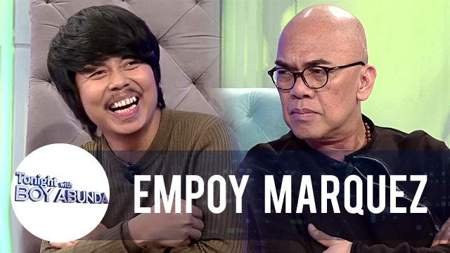 Empoy reacts on people saying that he looks like John Lloyd | TWBA