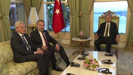 Cumhurbaşkanı Erdoğan, Bosna Hersek Heyetini Kabul Etti