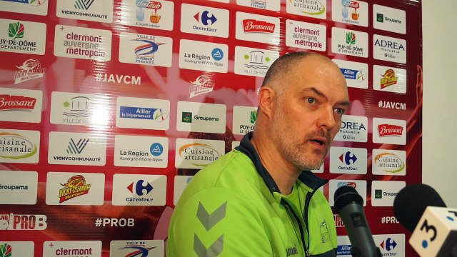 En conférence de presse : J.A.VCM / Gries-Oberhoffen (Pro B J30) 3/3