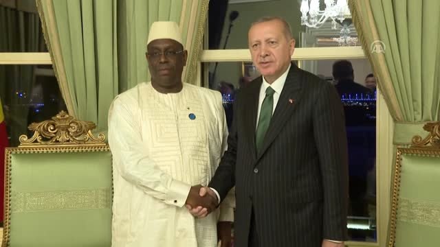 Cumhurbaşkanı Erdoğan, Senegal Cumhurbaşkanı Macky Sall ile Görüştü