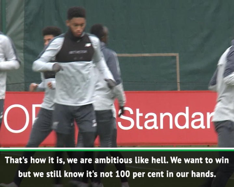The boys are on fire, we are ambitious like hell! - Klopp