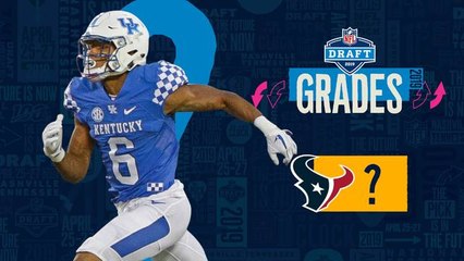 Daniel Jeremiah grades the Texans' 2019 draft class