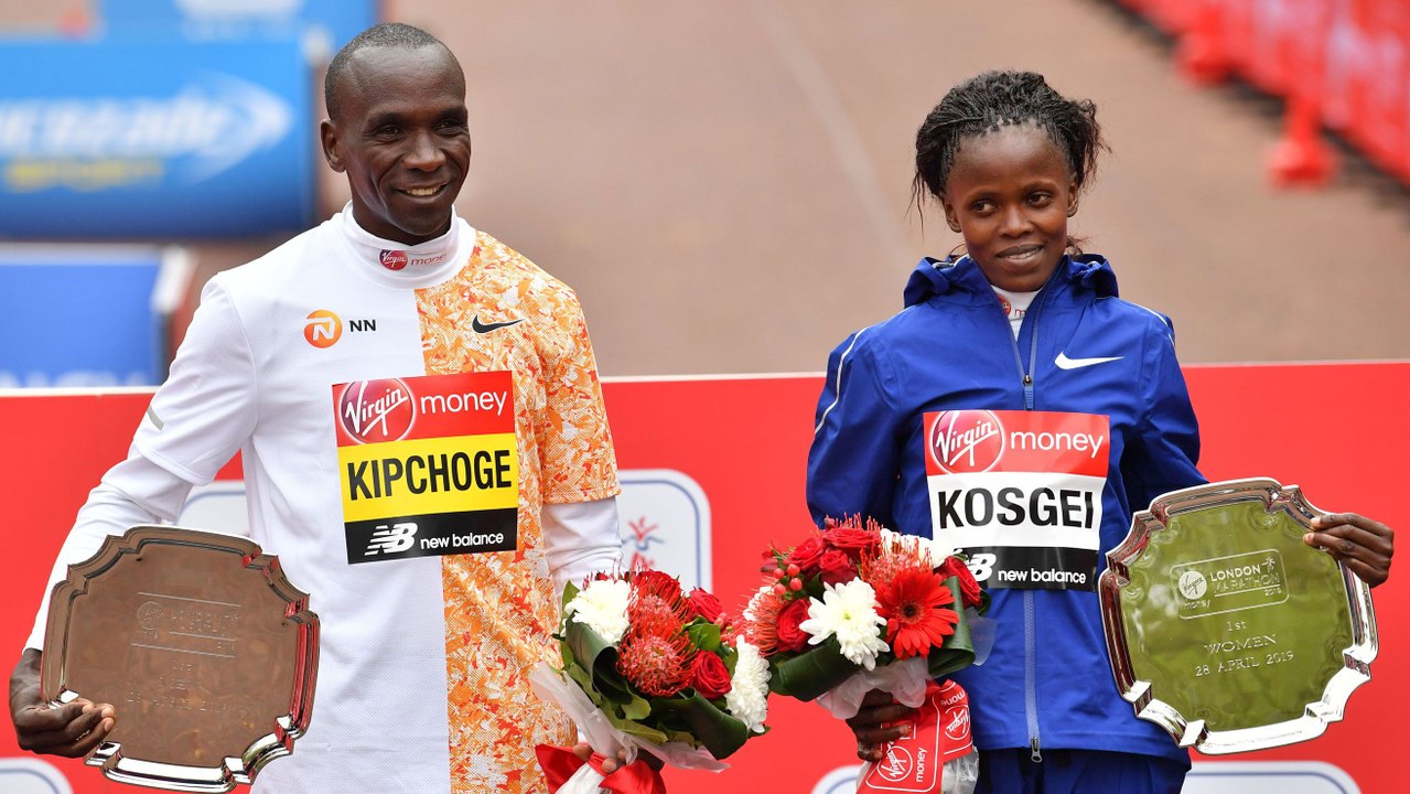 Eliud Kipchoge, Brigid Kosgei Win 2019 London Marathon